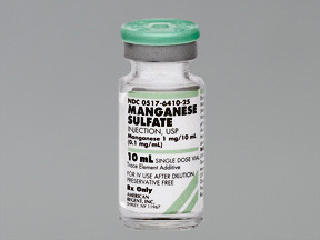 MANGANESE 1 MG/10 ML VIAL