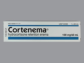 CORTENEMA 100 MG/60 ML ENEMA