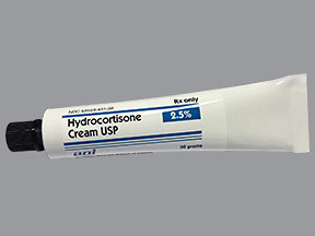 HYDROCORTISONE 2.5% CREAM