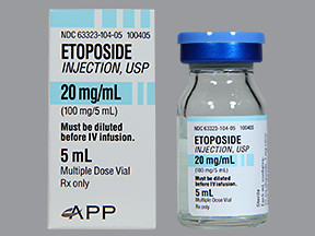 ETOPOSIDE 100 MG/5 ML VIAL