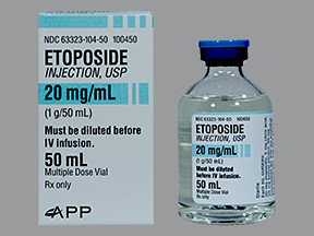 ETOPOSIDE 1,000 MG/50 ML VIAL