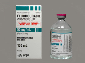 FLUOROURACIL 5,000 MG/100 ML