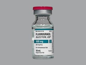 FLUOROURACIL 500 MG/10 ML VIAL