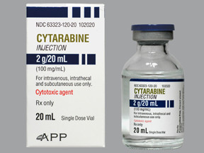 CYTARABINE 2 G/20 ML VIAL