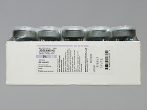 LIDOCAINE HCL 2% VIAL