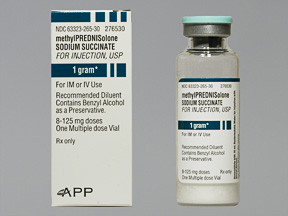 METHYLPREDNISOLONE SS 1 GM VL