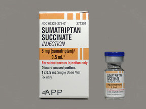 SUMATRIPTAN 6 MG/0.5 ML VIAL