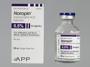 NAROPIN 0.5% 150 MG/30 ML VIAL