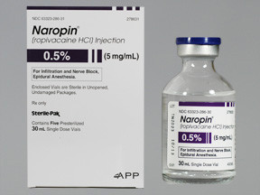 NAROPIN 0.5% 150 MG/30 ML VIAL