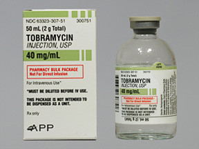 TOBRAMYCIN 40 MG/ML VIAL