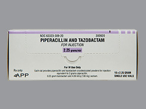 PIPERACIL-TAZOBACT 2.25 GM VL