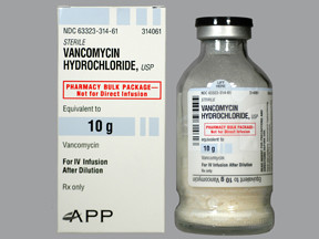 VANCOMYCIN HCL 10 GM VIAL