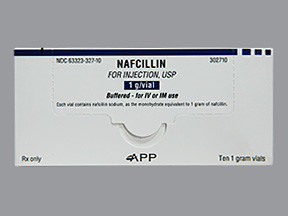 NAFCILLIN 1 GM VIAL