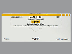 NAFCILLIN 2 GM VIAL