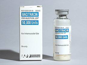 BACITRACIN 50,000 UNIT VIAL