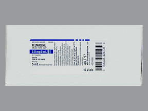 FLUMAZENIL 0.1 MG/ML VIAL