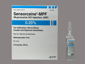 SENSORCAINE-MPF 0.25% AMPUL