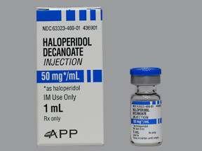 HALOPERIDOL DEC 50 MG/ML VIAL