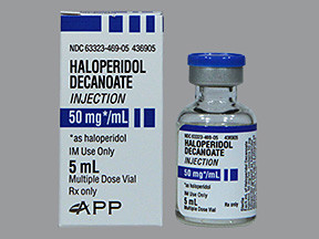 HALOPERIDOL DEC 50 MG/ML VIAL