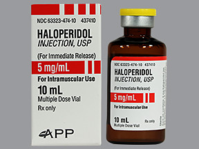 HALOPERIDOL LAC 5 MG/ML VIAL