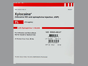 XYLOCAINE 1%-EPI 1:100,000