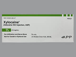 XYLOCAINE 1% VIAL