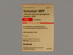 XYLOCAINE-MPF 1%-EPI 1:200,000