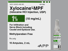 XYLOCAINE-MPF 1% AMPUL