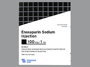 ENOXAPARIN 100 MG/ML SYRINGE