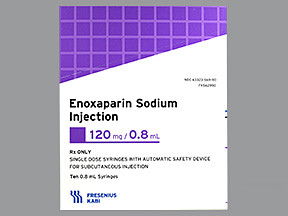 ENOXAPARIN 120 MG/0.8 ML SYR
