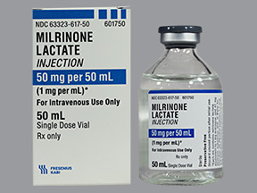 MILRINONE LACT 50 MG/50 ML VL