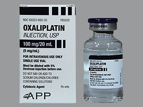 OXALIPLATIN 100 MG/20 ML VIAL