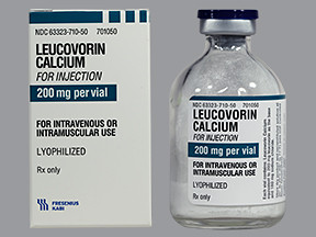 LEUCOVORIN CALCIUM 200 MG VIAL