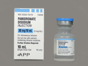 PAMIDRONATE 30 MG/10 ML VIAL