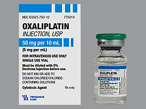 OXALIPLATIN 50 MG/10 ML VIAL