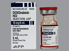 DOXORUBICIN 10 MG/5 ML VIAL