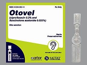 OTOVEL 0.3%-0.025% EAR DROPS