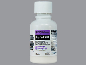 ERYPED 200 MG/5 ML SUSPENSION