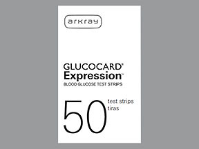 GLUCOCARD EXPRESSION TEST STRP