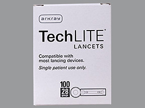 TECHLITE 28G LANCETS