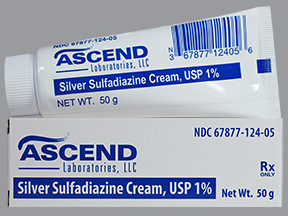 SILVER SULFADIAZINE 1% CREAM