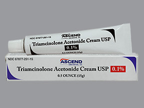 TRIAMCINOLONE 0.1% CREAM