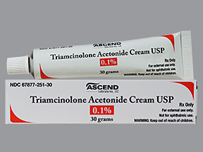 TRIAMCINOLONE 0.1% CREAM