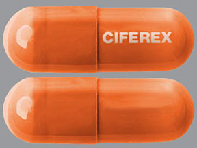 CIFEREX 3,775 UNIT-1 MG CAP