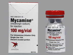MYCAMINE 100 MG VIAL