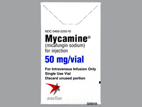 MYCAMINE 50 MG VIAL