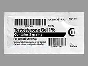 TESTOSTERONE 50 MG/5 GRAM PKT