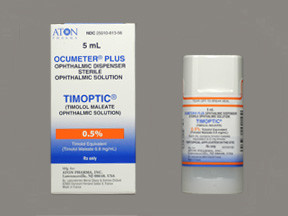 TIMOPTIC 0.5% EYE DROPS