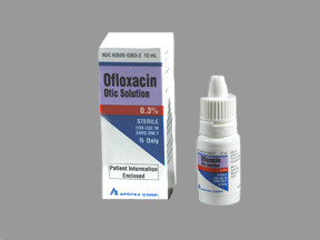 OFLOXACIN 0.3% EAR DROPS