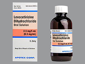 LEVOCETIRIZINE 2.5 MG/5 ML SOL